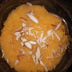 Suji ka halwa A picture of Suji ka halwa.