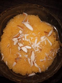 A picture of Suji ka halwa.