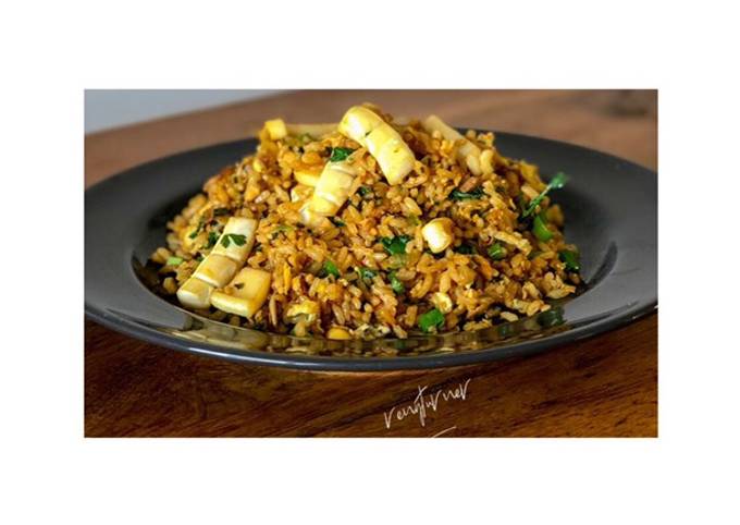 Squid Indonesian fried rice