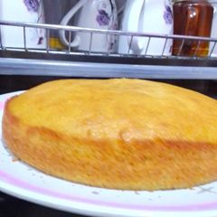 A picture of Brazilian Carrot cake.