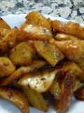 Patatas asadas cajún