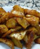 Patatas asadas cajún
