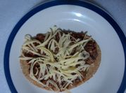Una foto de guisado pollo asado