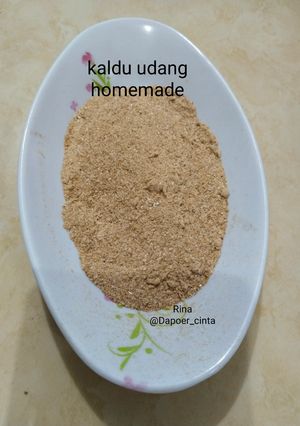 Foto resep Kaldu bubuk kepala udang dan kulit udang