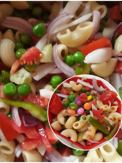 जल्दी पास्ता सलाद (Quick Pasta Salad recipe in hindi) रेसिपी मुख्य फोटो