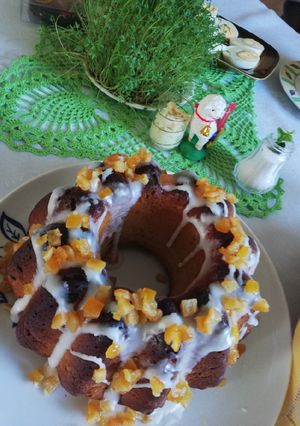 Zdjęcie przepisu Babka z rodzynkami.