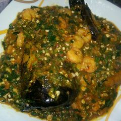 A picture of Seafood Okra.