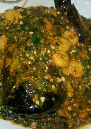 A picture of Seafood Okra.