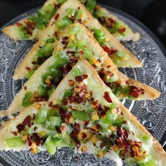 A picture of Chilli cheese Toast.