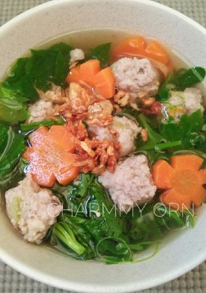 รูปของ แกงจืดตำลึงหมูสับ