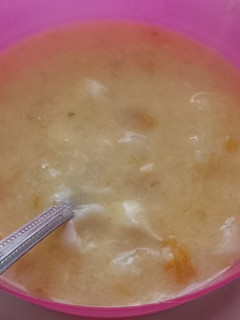 Una foto de Crema de garbanzos