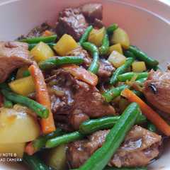 รูปของ Bistik Ayam + Sayuran