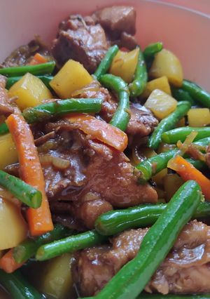 Foto resep Bistik Ayam + Sayuran