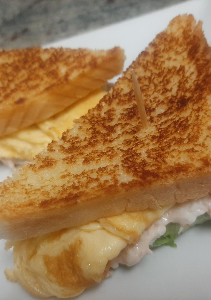 Una foto de Sándwich vegetal básico
