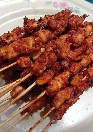 Foto resep Sate Ayam Wo Ai Ni Saceng