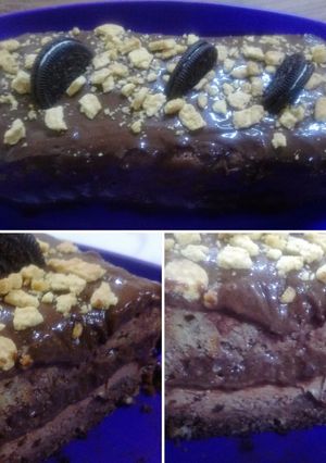 صورة لوصفة حلى كيك الاوريو بودينغ Oreo pudding cake  