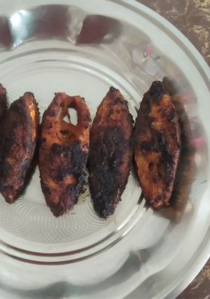 பாறை மீன் வறுவல் (Paarai meen varuval recipe in tamil) செய்முறை முக்கிய புகைப்படம்
