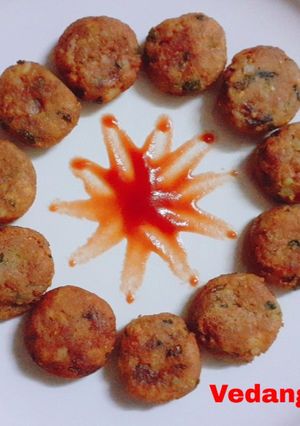 A picture of Soya Cutlets.
