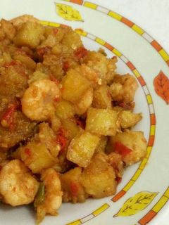 Foto resep Sambal Goreng Udang Kentang