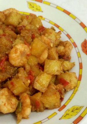 Foto resep Sambal Goreng Udang Kentang