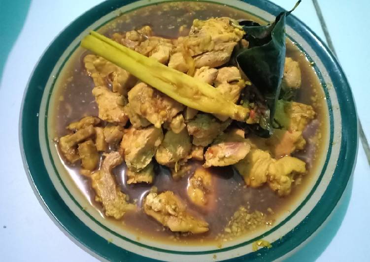 Bagaimana Membuat Diet/Clean food Ayam tempe Woku bumbu sederhana yang Lezat