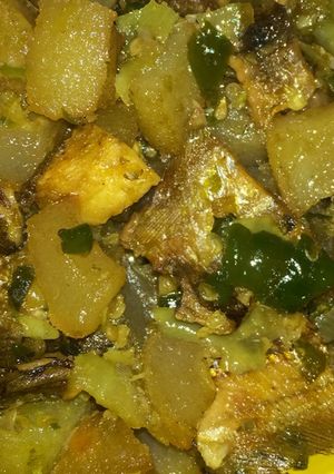 Foto resep Kikil Ikan Asin Cabe Ijo
