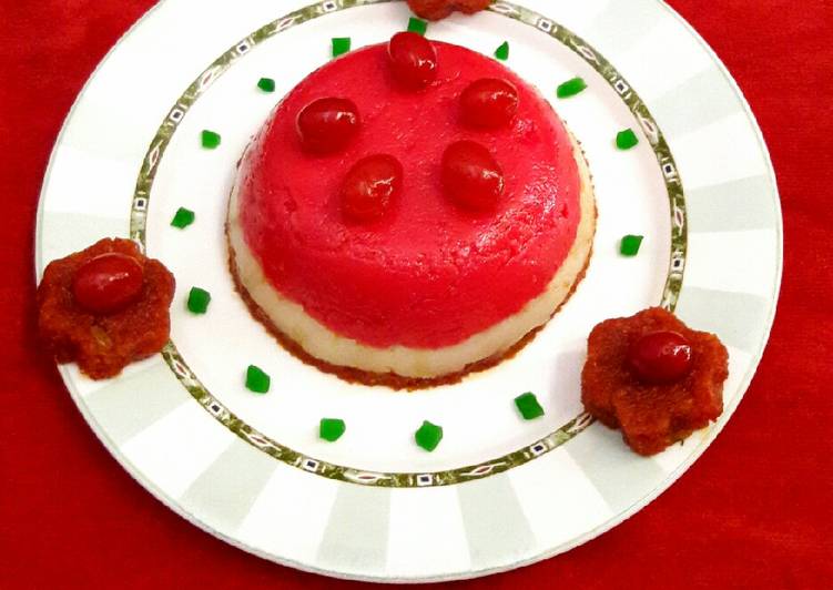 Recipe of Homemade Red Velvet Rava Pudding with Carrot Halwa