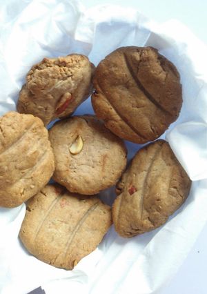A picture of Oats peanuts cookies.
