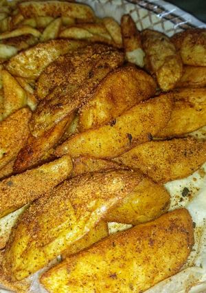 صورة لوصفة بطاطا ودجز