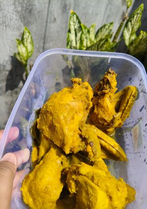 Foto resep Ayam serundeng lengkuas