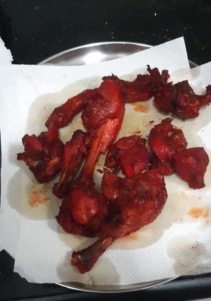 A picture of Tandoori chicken recipe.