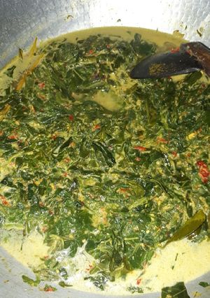 Foto resep Sayur Daun Singkong