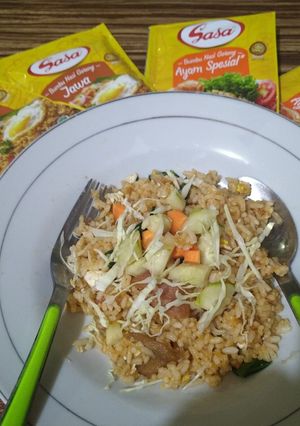 Foto resep Nasi Goreng Jawa ala #SASA