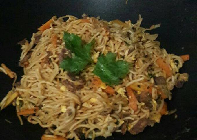 Mie Goreng Sapi Bumbu Praktis versi jadul 😋