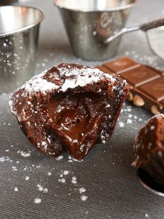 Una foto de Coulant de chocolate 🌋