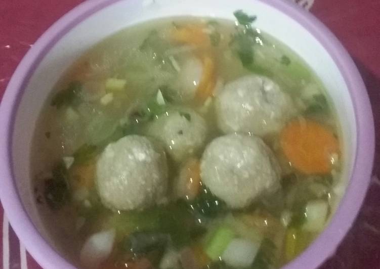 Resep masakan Sup Bola Tahu | Langkah Membuat Sup Bola Tahu Yang Bikin Ngiler