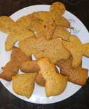 Galletas Navideñas con Avena IntegralSin Gluten🎄🍪🎄⛄⛄