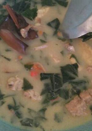 Foto resep Sayur daun singkong with santan