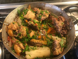 Guiso de pollo a mi estilo