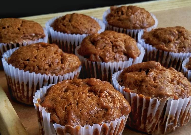 Caramel Coffee Muffin / Muffin Kopi Karamel