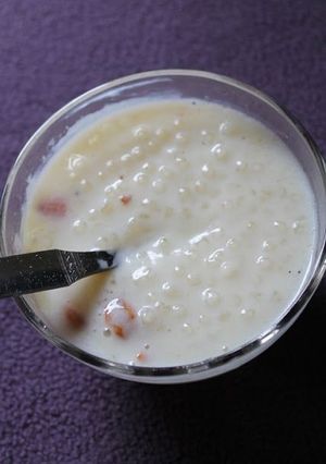 साबूदाना खीर (sabudana kheer recipe in Hindi) रेसिपी मुख्य फोटो
