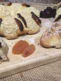 Rosca de Reyes with Amaranth Topping