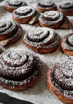CH csökkentett kakaóscsiga recept fotója