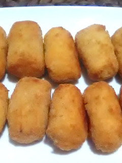 Una foto de Croquetas de lomo de orza