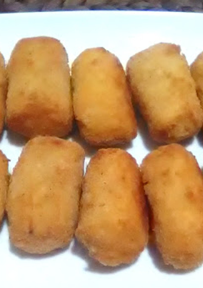 Una foto de Croquetas de lomo de orza