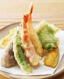Tempura Made with Rice Flour