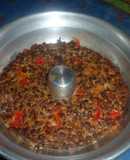 Budin de lentejas