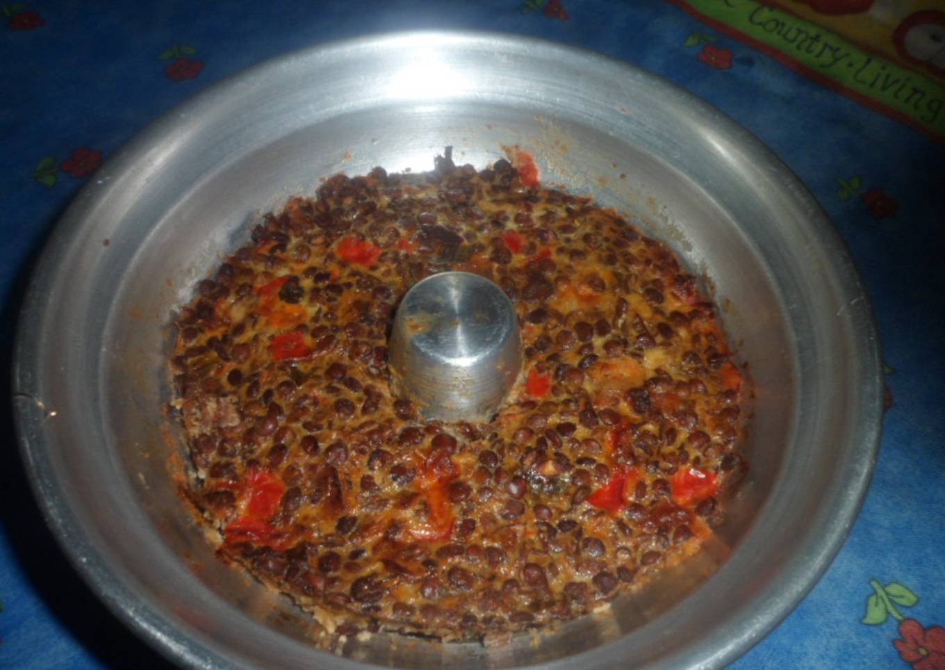 Budin de lentejas