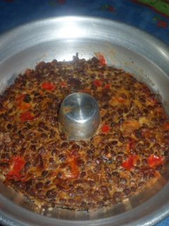 Una foto de Budin de lentejas