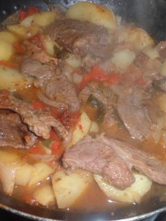 Una foto de Carne a la criolla